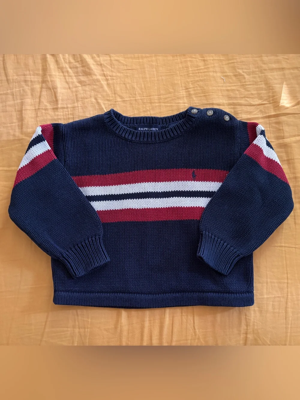 Vintage Ralph Lauren Americana Striped Sweater